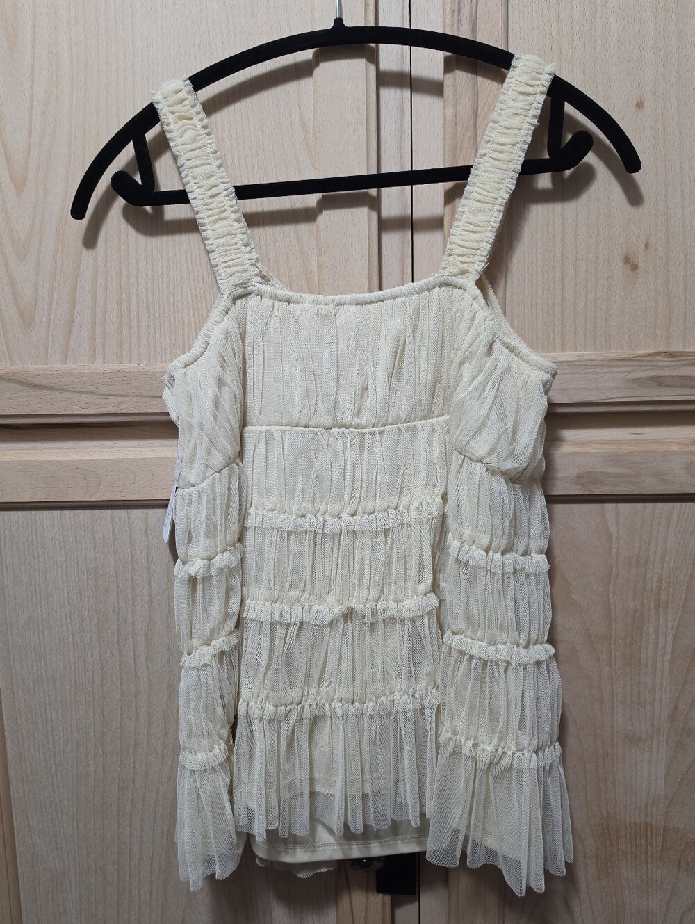 Lucky Brand Tiered Tulle Tank - Picture 2 of 5